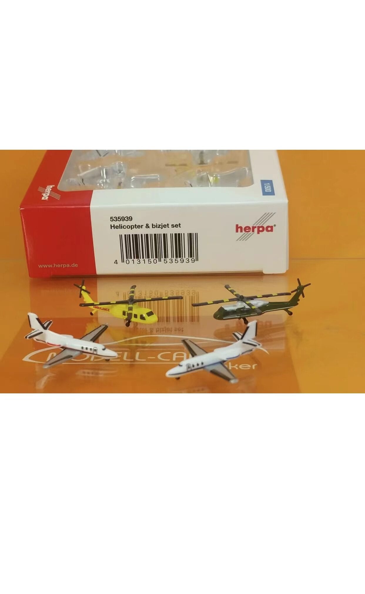 1/500 Helicopter and business jet set 535939 535939(含原盒) - cover